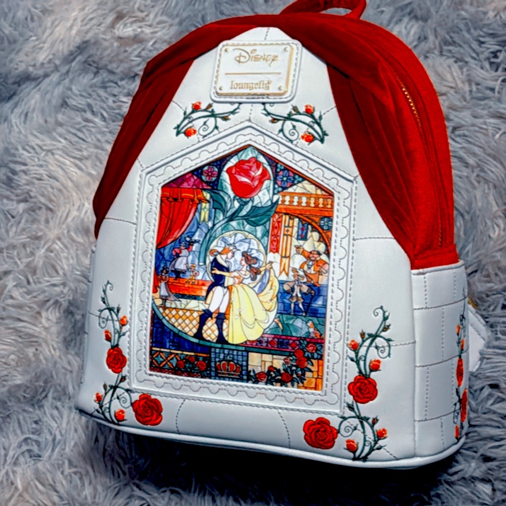 Disney Loungefly Beauty & The Beast backpack 
Never been used, new with tags.